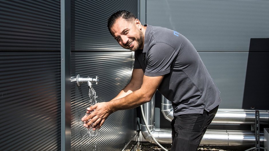 Igor Stojkovic, Bauleiter bei Matco Engineering 