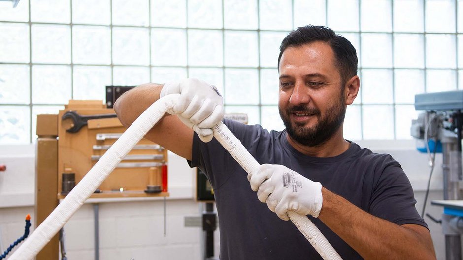 Igor Stojkovic, Bauleiter bei Matco Engineering 